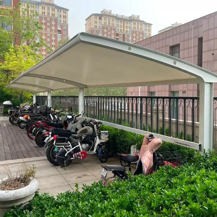 林西县膜结构电动车棚